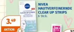 Müller Nivea hautverfeinernde clear up strips Angebot