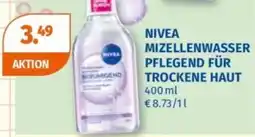 Müller Nivea mizellenwasser pflegend für trockene haut Angebot