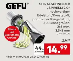 porta GEFU SPIRALSCHNEIDER „SPIRELLI 2.0“ Angebot