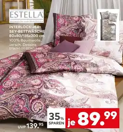 porta ESTELLA INTERLOCK-JERSEY-BETTWÄSCHE Angebot