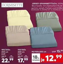 porta Dormisette jersey-spannbetttuch Angebot