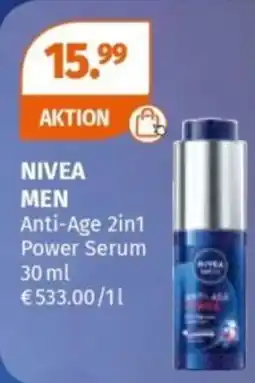 Müller NIVEA MEN Anti-Age 2in1 Power Serum Angebot