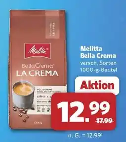 Combi Melitta Bella Crema LA CREMA Angebot