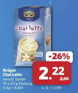 Combi Krüger Chai Latte Angebot