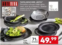porta Tafelgeschirr „batik“ arte viva Angebot