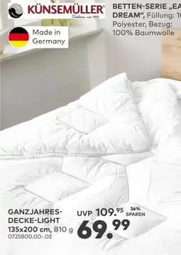 porta KÜNSEMÜLLER GANZJAHRES-DECKE-LIGHT Angebot