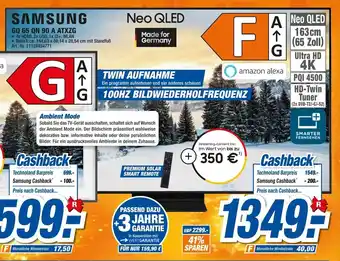 expert Techno Land Samsung GQ 65 QN 90 A ATXZG Angebot