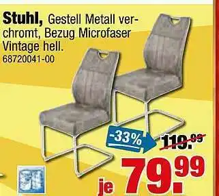 SB Lagerkauf Stuhl Angebot