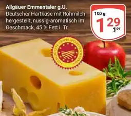 Globus Allgäuer Emmentaler g.U. Angebot