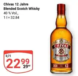 Globus Chivas 12 Jahre Blended Scotch Whisky Angebot