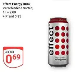 Globus Effect Energy Drink Angebot