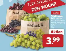 Combi Goldmarie Tafeltrauben hell oder rot Angebot