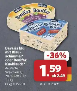 Combi Bavaria blu mit Blau-schimmel oder Bonifaz Knoblauch Angebot