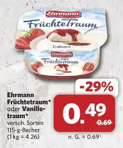 Combi Ehrmann Früchtetraum oder Vanille- traum Angebot