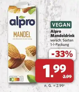 Combi Alpro Mandeldrink Angebot