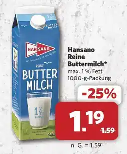 Combi Hansano Reine Buttermilch Angebot