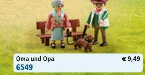 Oma Und Opa 6549 Angebot bei Playmobil