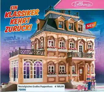 Playmobil Nostalgisches Großes Puppenhaus 70890 Angebot