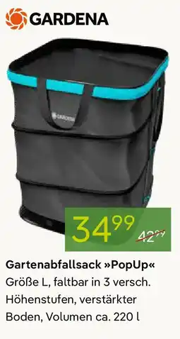Pflanzen Kölle GARDENA Gartenabfallsack PopUp Angebot