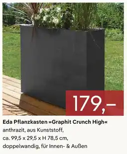 Pflanzen Kölle Eda Pflanzkasten Graphit Crunch High Angebot