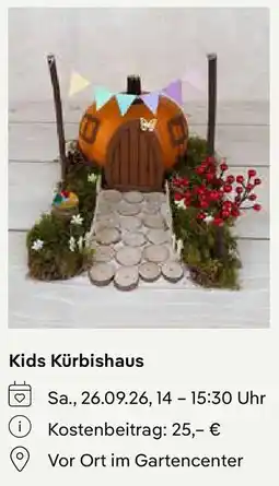 Pflanzen Kölle Kids Kürbishaus Angebot