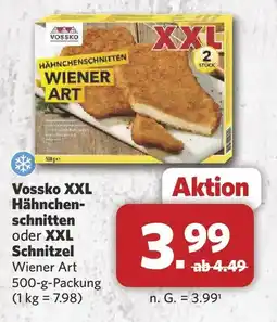 Combi Vossko XXL Hähnchen- schnitten oder XXL Schnitzel Angebot