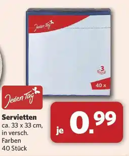 Combi Jeden Tag Servietten Angebot