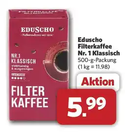 Combi Eduscho Filterkaffee Nr. 1 Klassisch Angebot