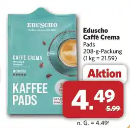 Combi Eduscho Caffè Crema Pads Angebot
