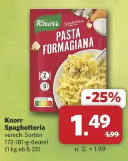 Combi Knorr Spaghetteria Pasta Formagiana Angebot