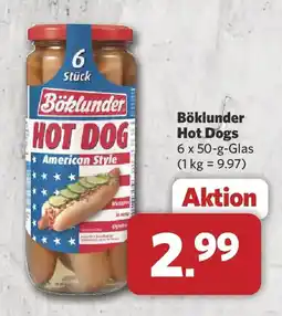 Combi Böklunder Hot Dogs Angebot