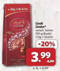 Combi Lindt Lindor Angebot
