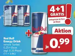 Combi Red Bull Energy Drink Angebot