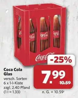 Combi Coca Cola Glas Angebot