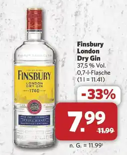 Combi Finsbury London Dry Gin Angebot