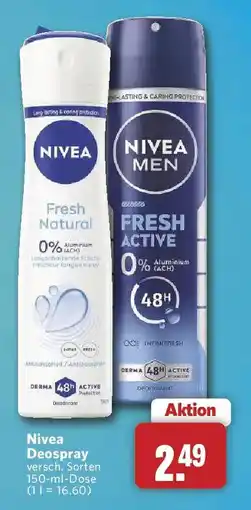 Combi Nivea Deospray Angebot