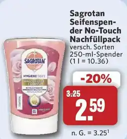 Combi Sagrotan Seifenspender No-Touch Nachfüllpack Angebot