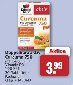 Combi Doppelherz aktiv Curcuma 750 Angebot