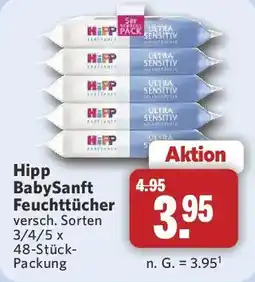 Combi Hipp BabySanft Feuchttücher Angebot