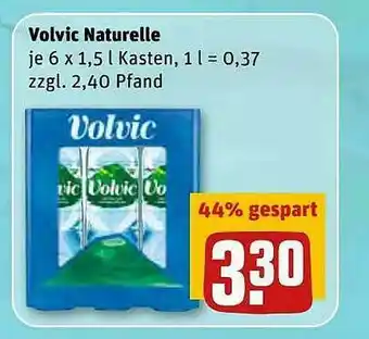 REWE Kaufpark Volvic Naturelle Angebot