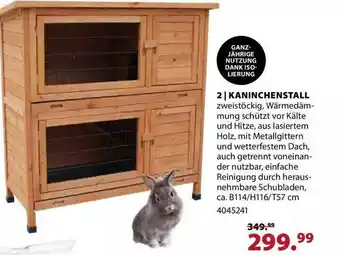 Dehner Kaninchenstall Angebot