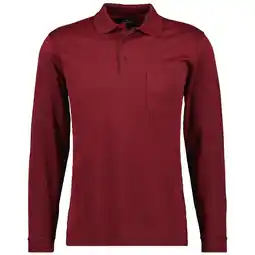 Netto Marken-Discount Soft Knit Polo Knopf Langarm Herren Poloshirt Angebot