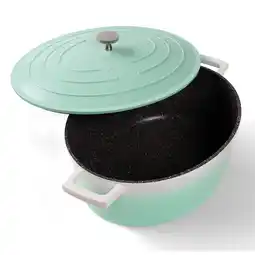 Netto Marken-Discount STONELINE Mint Gourmet Bräter 32x25 cm mit Deckel, Backofen und Induktion geeignet, Antihaft Angebot