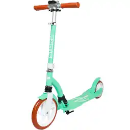 Netto Marken-Discount City-Scooter Retro Ride Foldable Commuter, mint Angebot