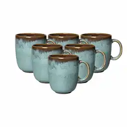 Netto Marken-Discount like. by Villeroy & Boch Becher mit Henkel Lave 400 ml 6er Set Angebot