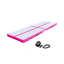 Netto Marken-Discount Gymnastikmatte Airtrack 3m x 1m x 10cm, pink Angebot