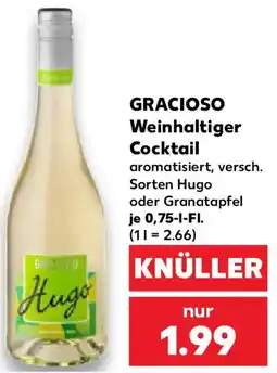 Kaufland GRACIOSO Weinhaltiger Cocktail Angebot