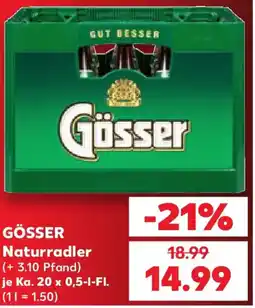 Kaufland Gösser Naturradler Angebot