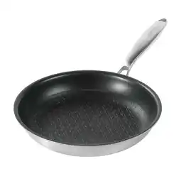 Netto Marken-Discount Silverstar Edelstahlpfanne 24 cm Wabenstruktur Angebot