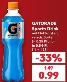 Kaufland GATORADE Sports Drink Angebot